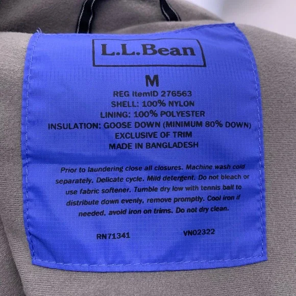 L.L. Bean Down Puffer Vest - Picture 8 of 8